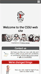 Mobile Screenshot of cssu.org.uk
