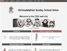 Tablet Screenshot of cssu.org.uk